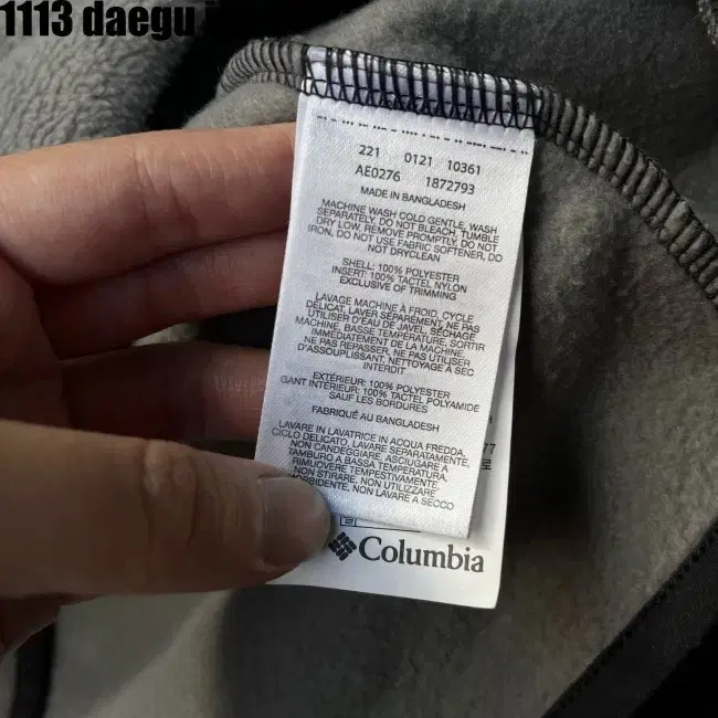 L/G 100-105 COLUMBIA JACKET 컬럼비아 후리스 자켓