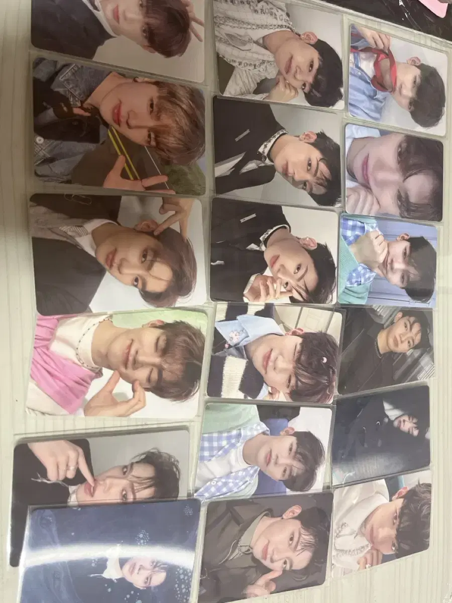 Quick sale, bonus) zb1 zhang hao album photocard bulk Sell