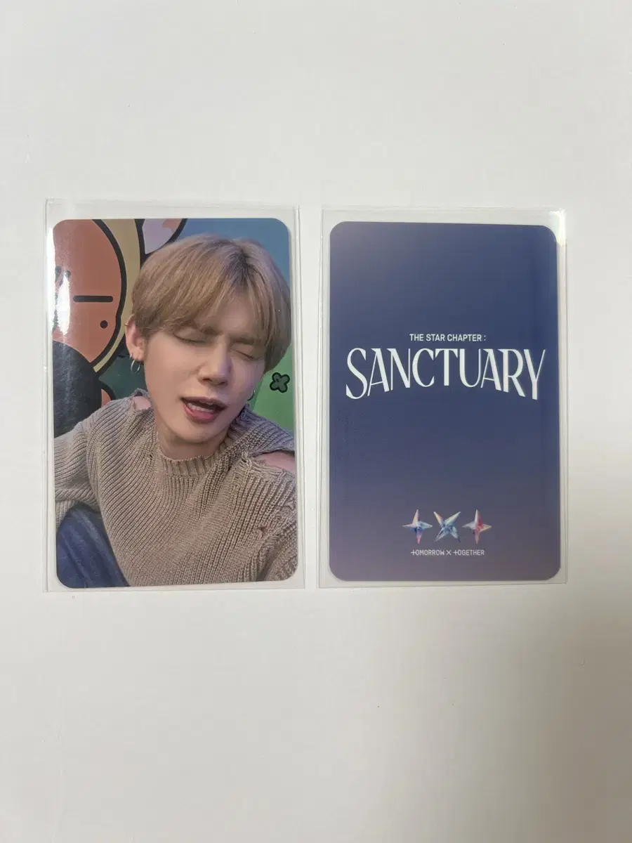 TXT txt Sanctuary pop up yeonjun photocard Photocard