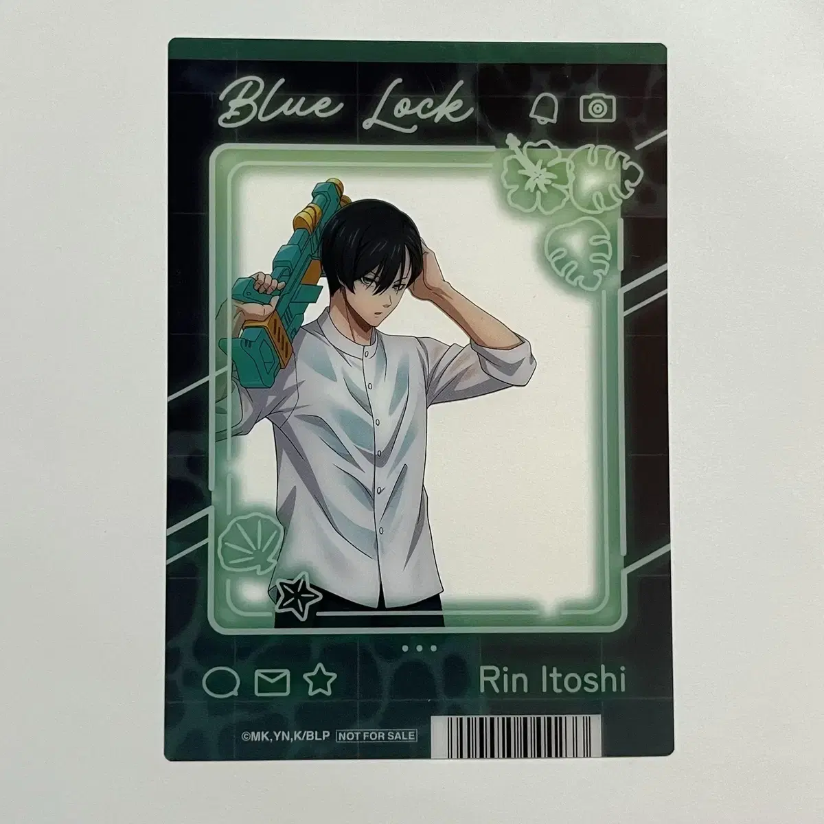 BLUELOCK Animate pre-order benefit Itoshi Lin