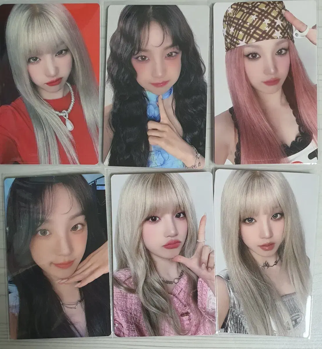 Gidles yuqi claset qrsessed photocard