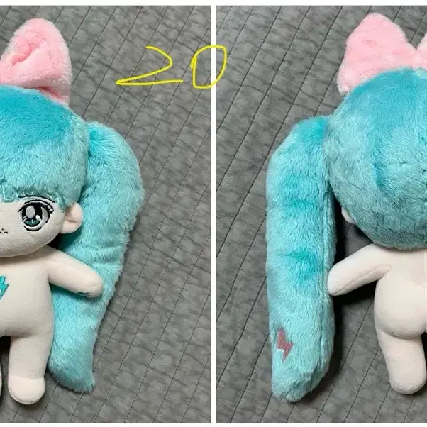 무속성 솜인형 두개에 만원 <떨깅 20cm 15cm>