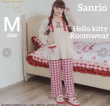 *새상품*Sanrio Hellokitty 룸웨어 파자마 키티 M