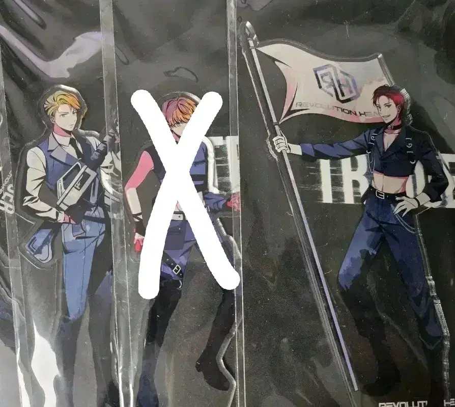 [Revolution Heart] TRIGGER acrylic stand 4-piece set