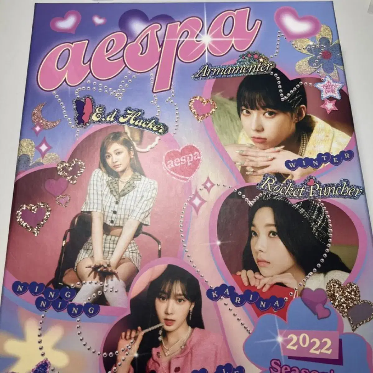 AESPA 2022 2023 2024 season's greetings seasons greetings WTS