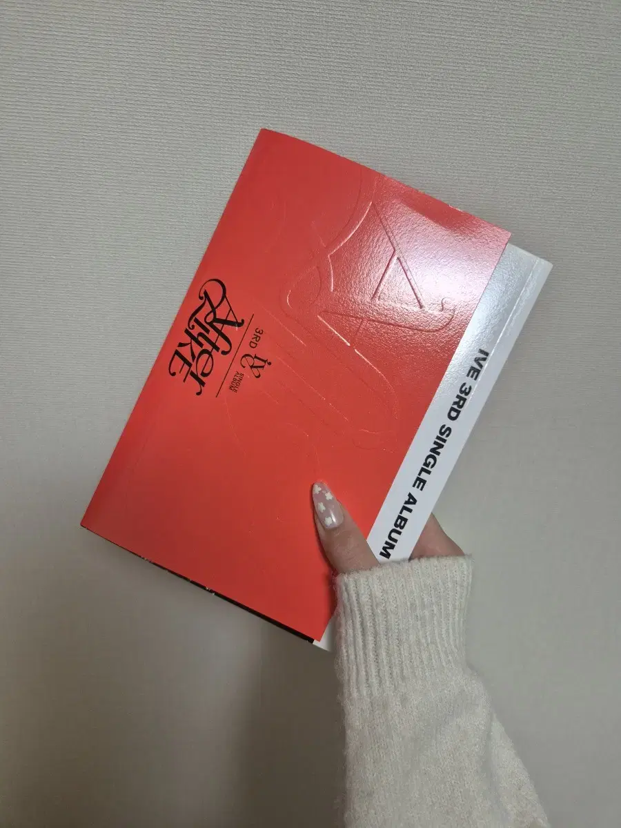 Official Goods ive 3rd single Afterlike Orange Red unsealed album