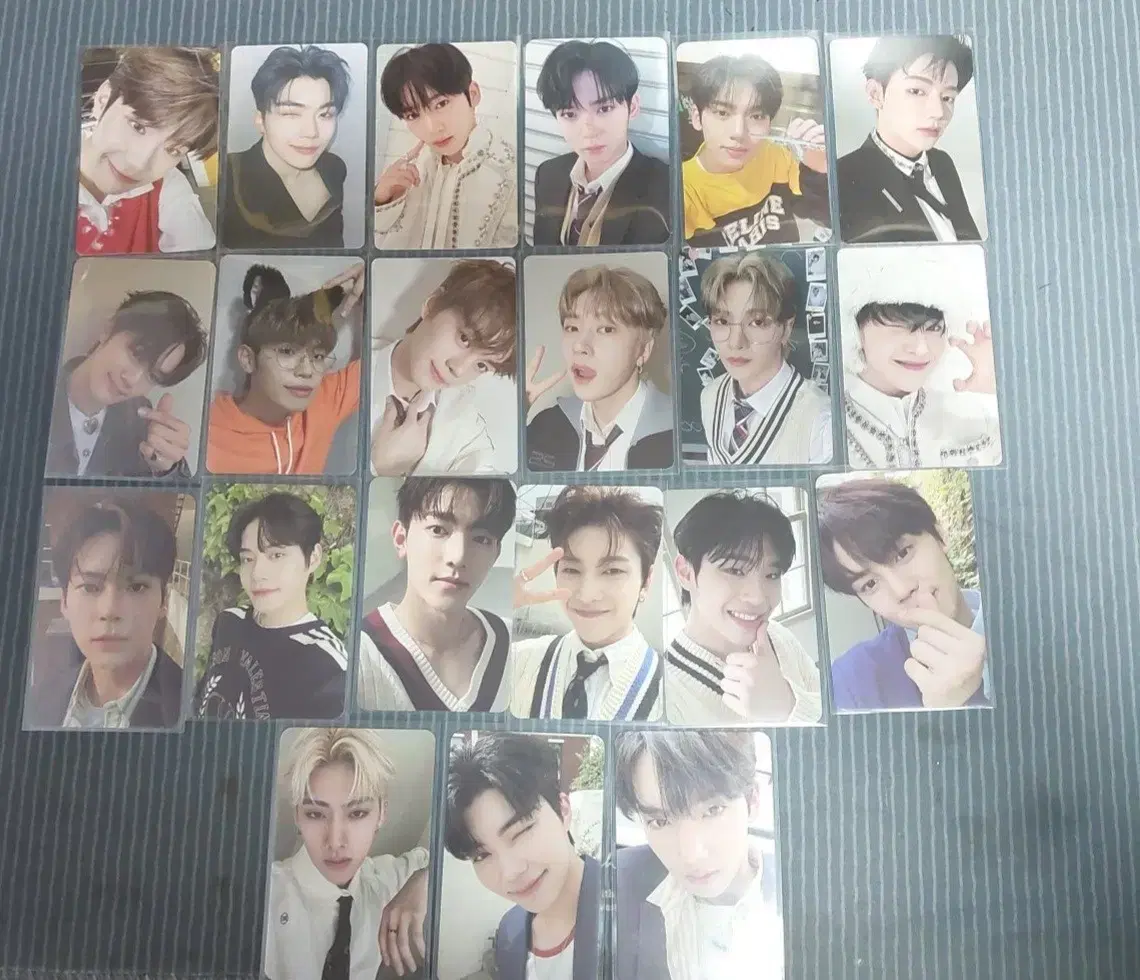 남돌 photocard 싸게 팔아요 zb1세븐틴투바투