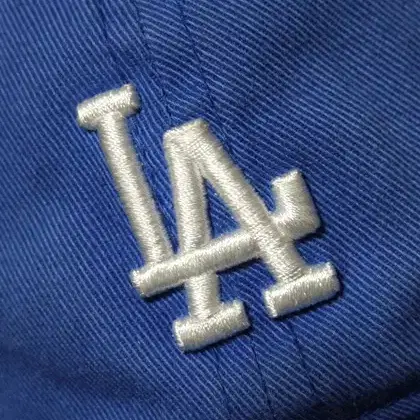 MLB LA 블루컬러 챙모자 F