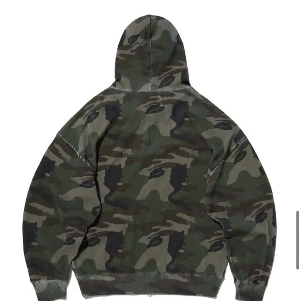 스웨이드 THERMAL CAMO HOOD ZIP UP [CAMO]