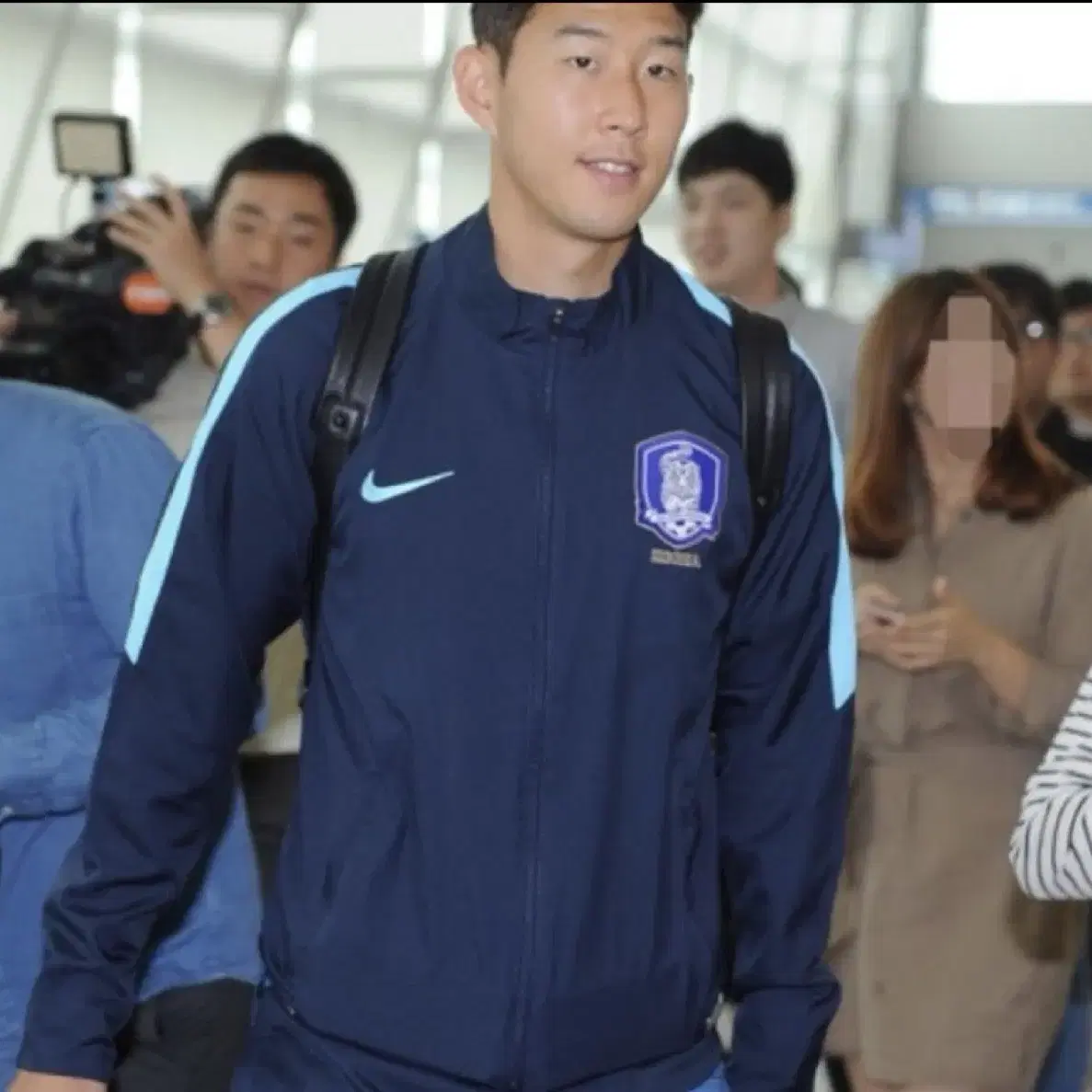 16-18 대한민국 국가대표 국대 선수 지급용 우븐자켓 3XL사이즈