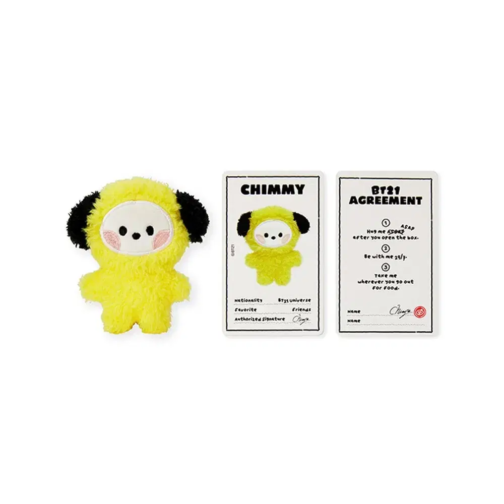 (실사가능)라인프렌즈 BT21 CHIMMY 미니 미니니 인형