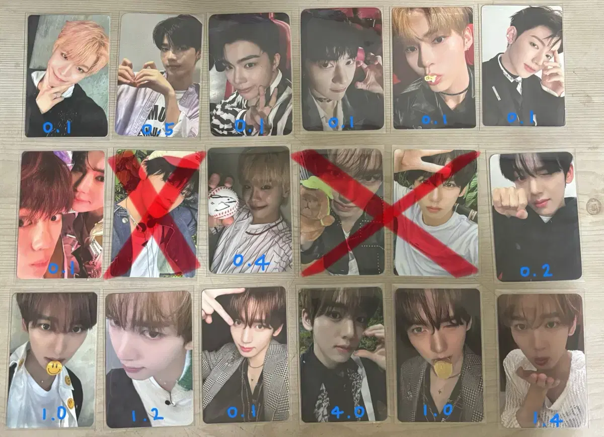 Quick sale)zerobaseoneKim TaeraeJang HaoPark GunwookSeok MatthewSung HanbinKim GyuvinHan YujinHan Yujin4HouseLordPhotocardSell