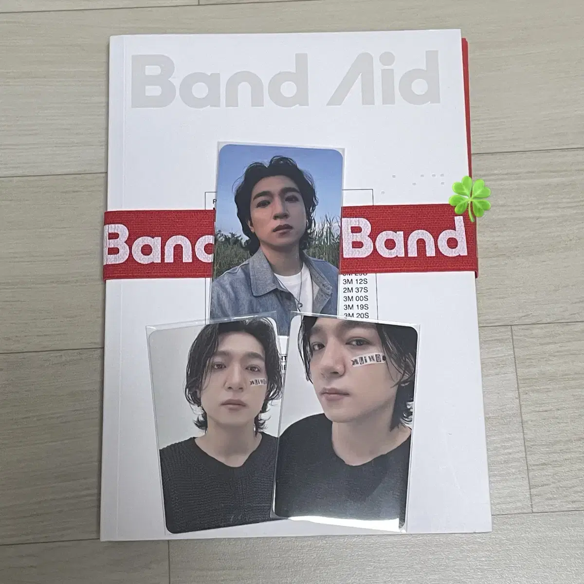 Band Aid 개봉앨범 데이식스 성진세트+블드미럭드포카+초도한정포스터