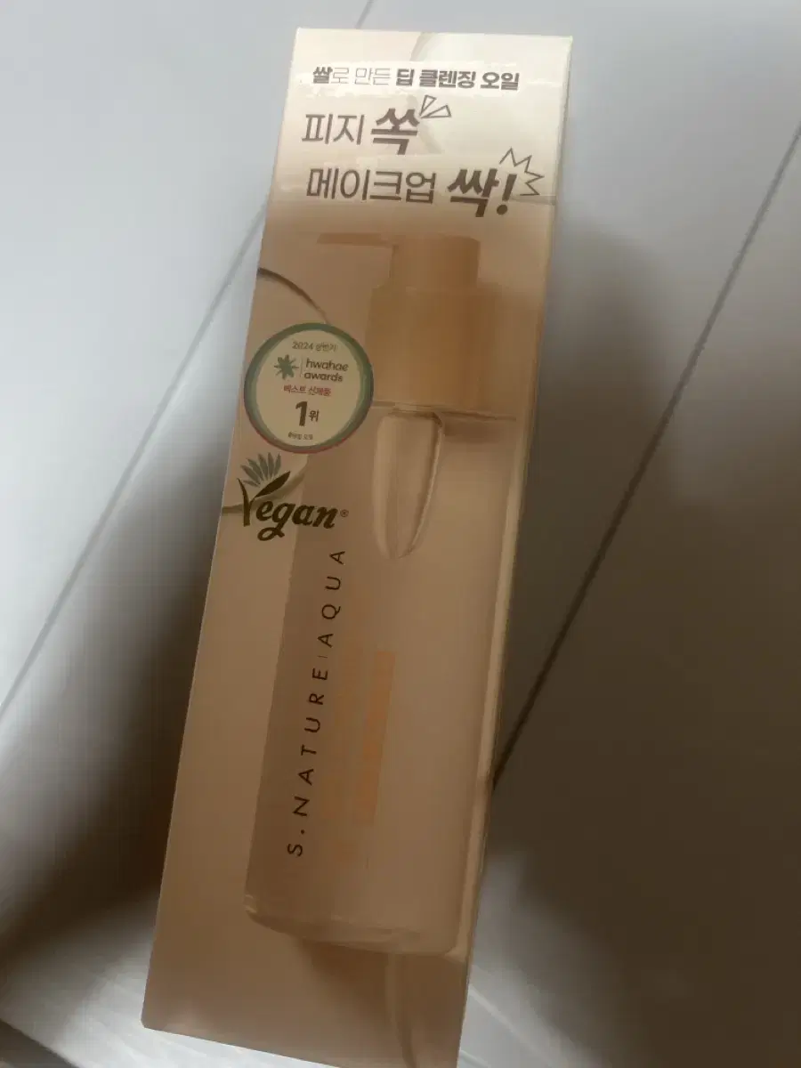 에스네이처 아쿠아 라이스 클렌징오일 200ml