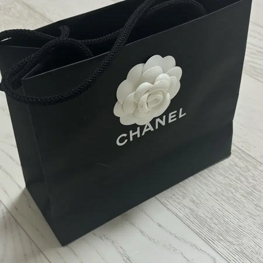 샤넬 chanel 정품 쇼핑백 작은 사이즈