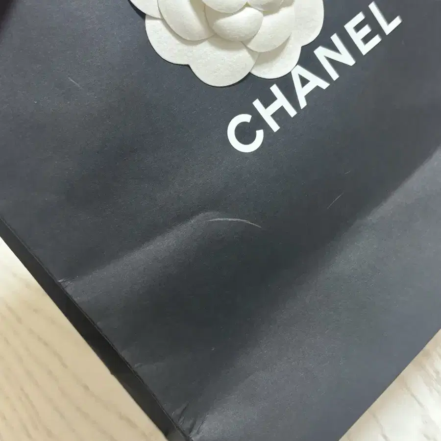 샤넬 chanel 정품 쇼핑백 작은 사이즈