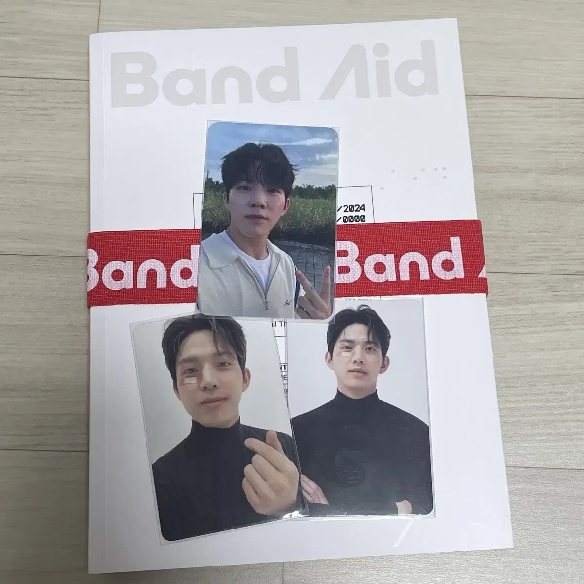 Band Aid unsealed album help set