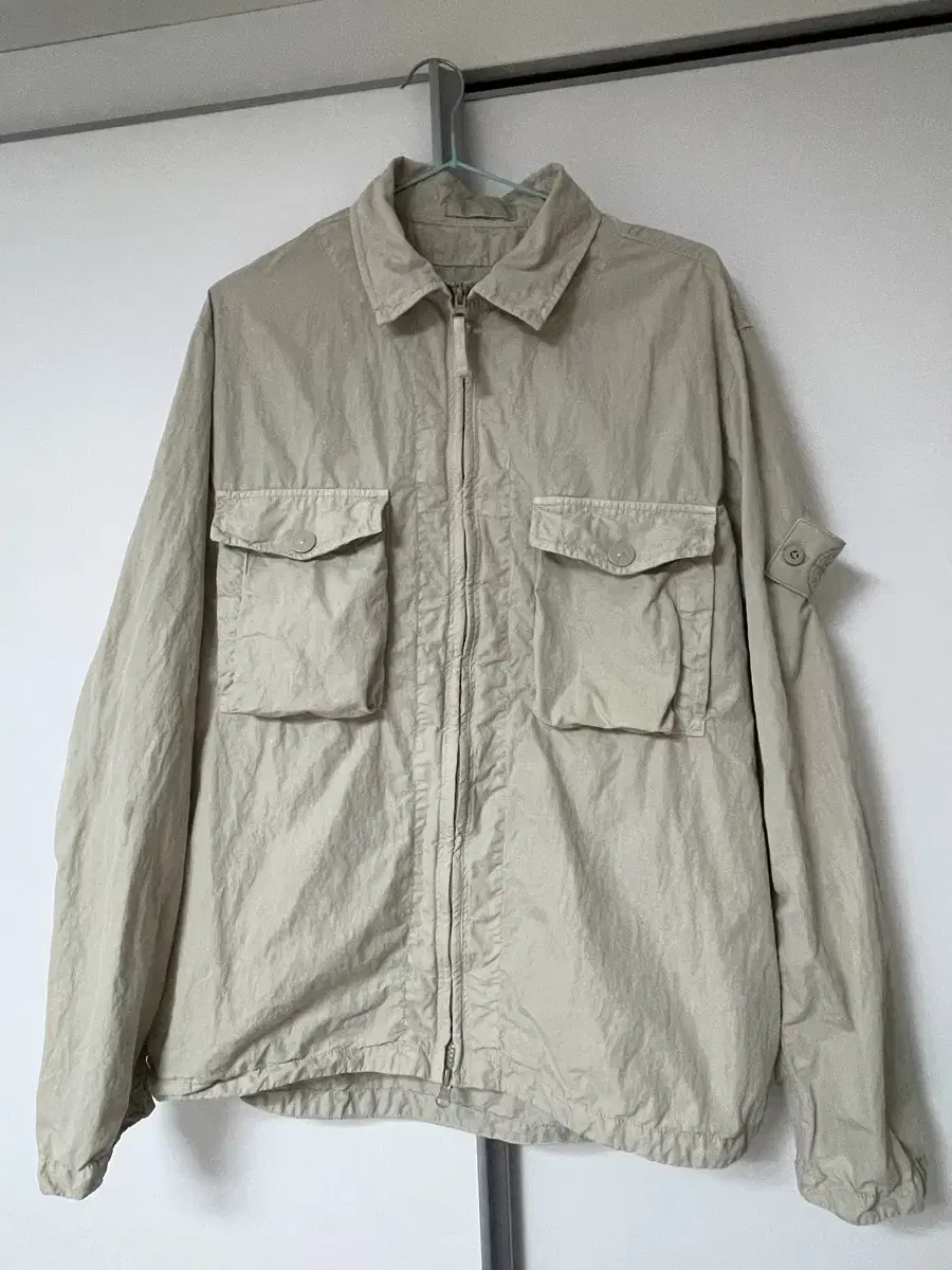 Stone Island Ghostpiece Overshirt Beige XL for SS19