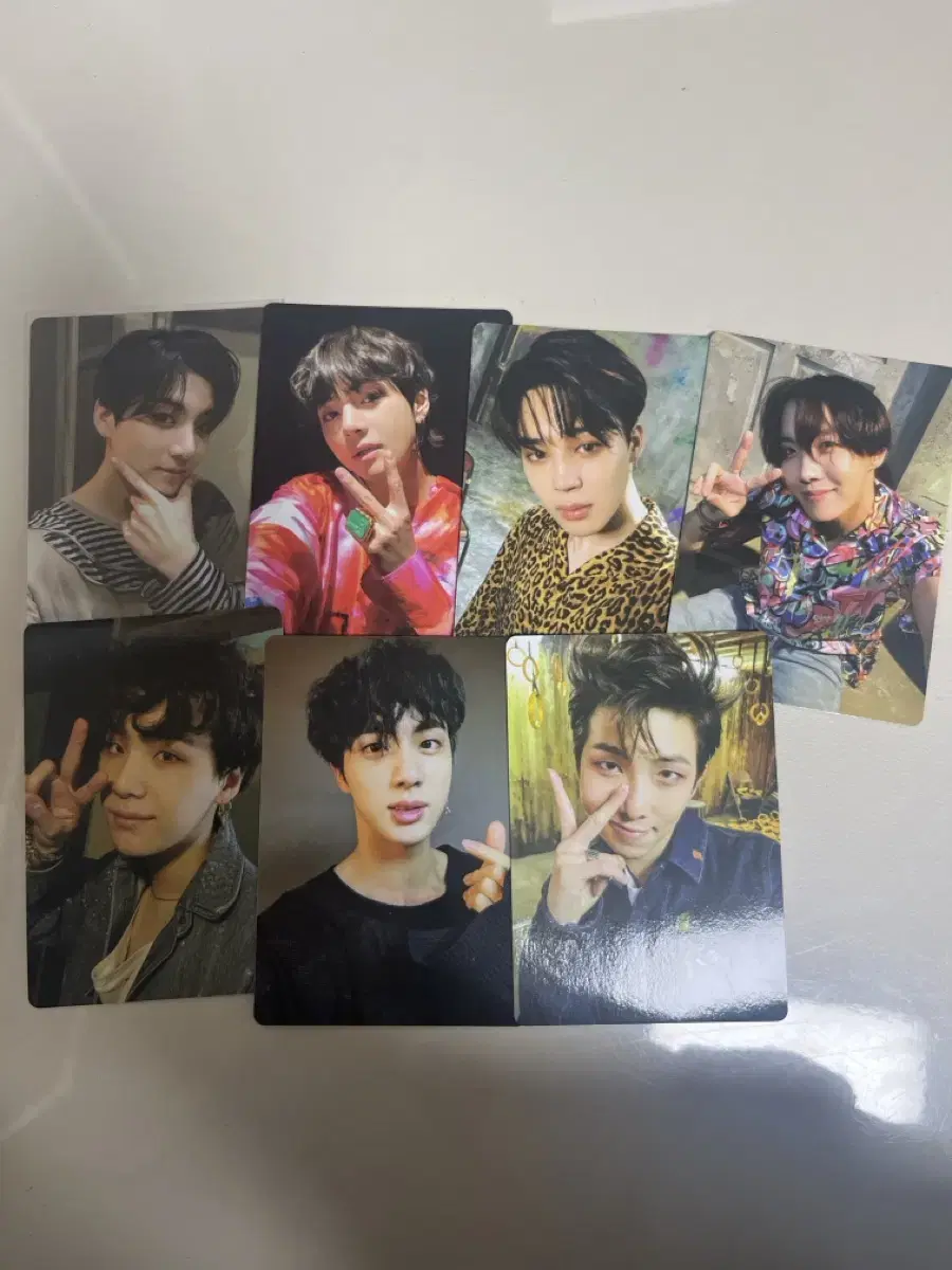 Bangtan Suevam photocard in bulk