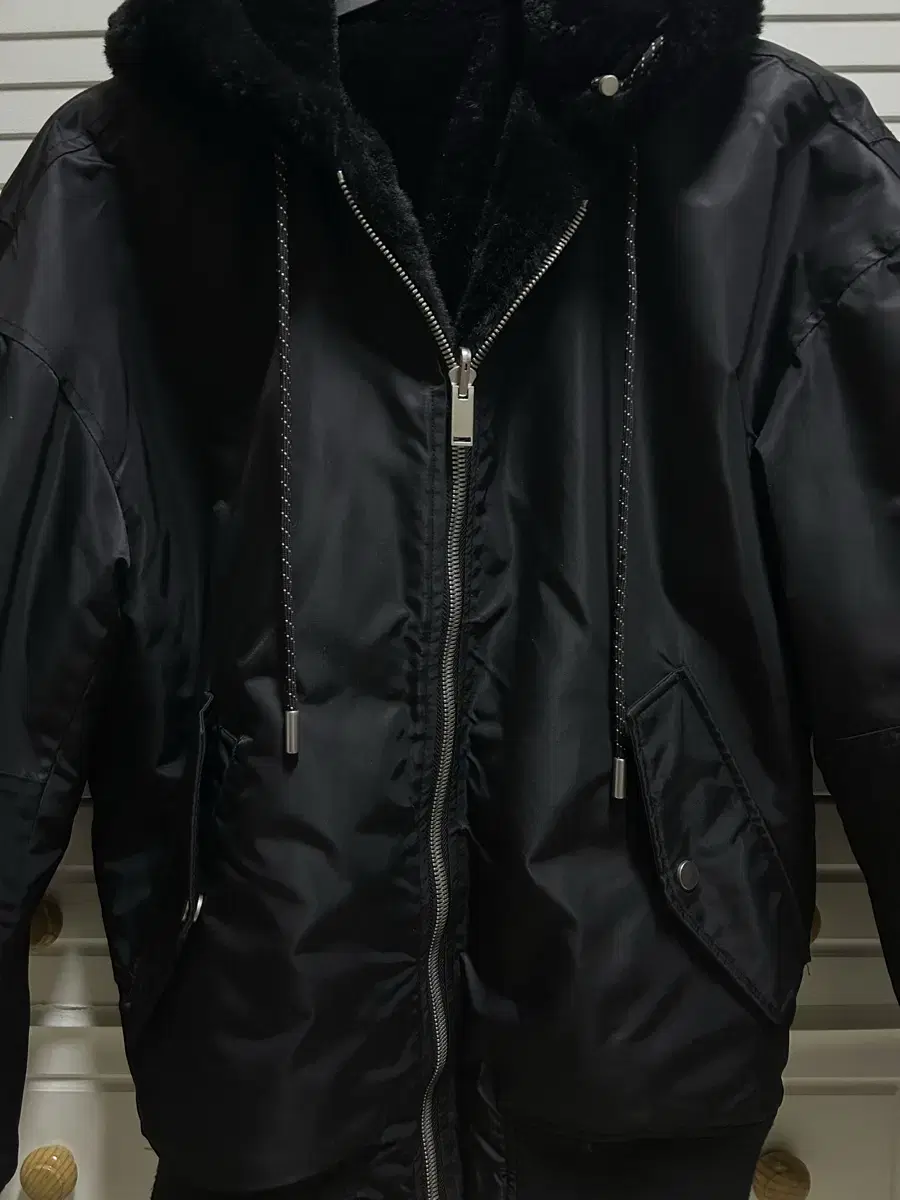 Zara Reversible MA-1 Puffer Jacket