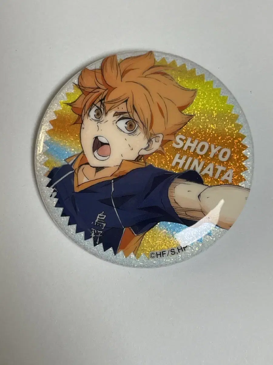 I sell hinata badges from Japan.