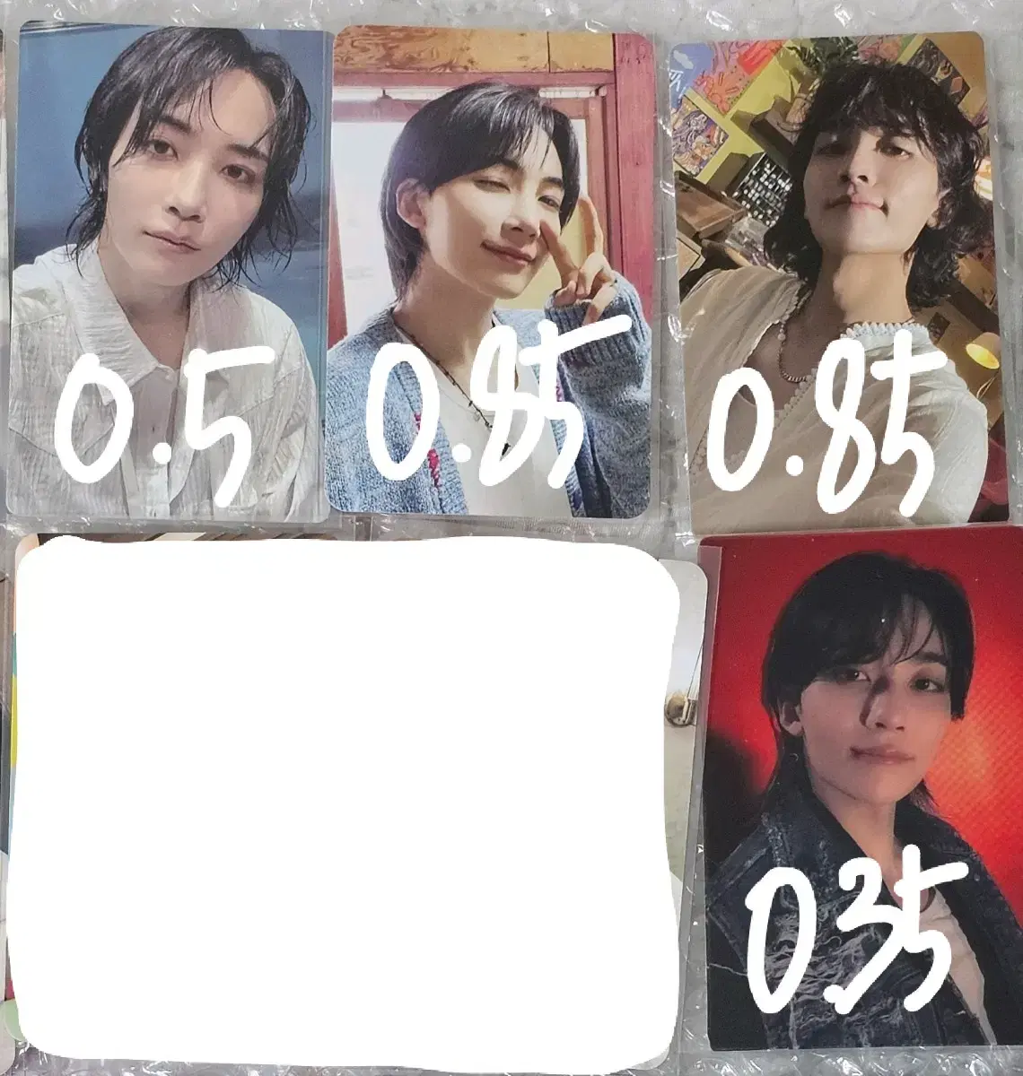 Seventeen jeonghan weverse pre-order benefit album photocard ld WTS