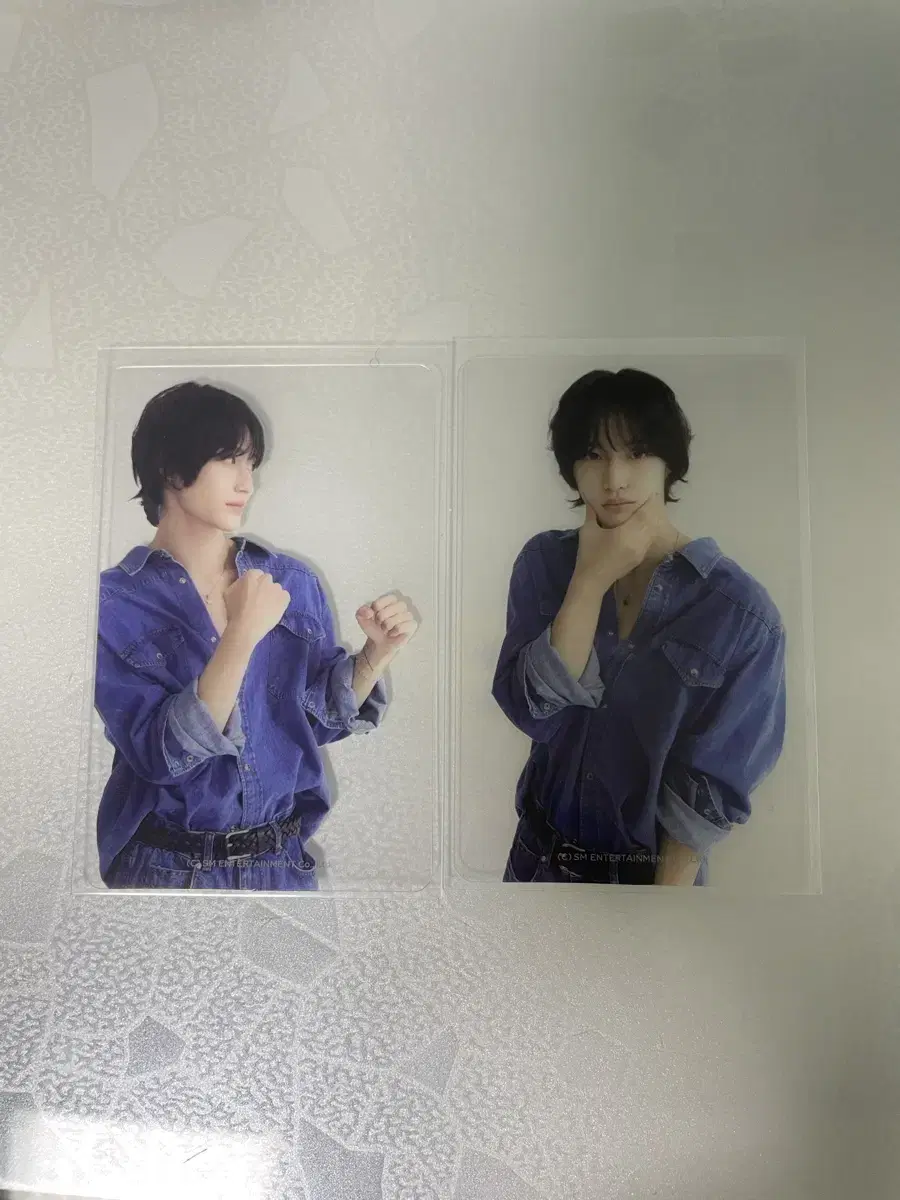 Rize wonbin season's greetings etiquette photocard