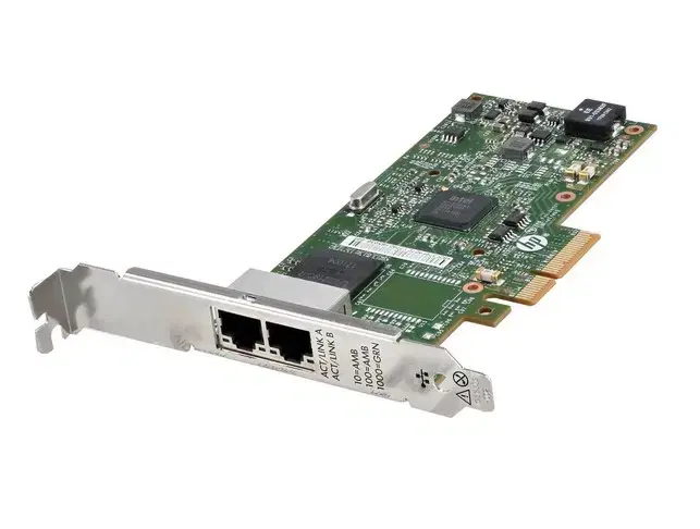 HP 361T - Intel i350-T2 Dual Gigabit Lan Card HP OEM