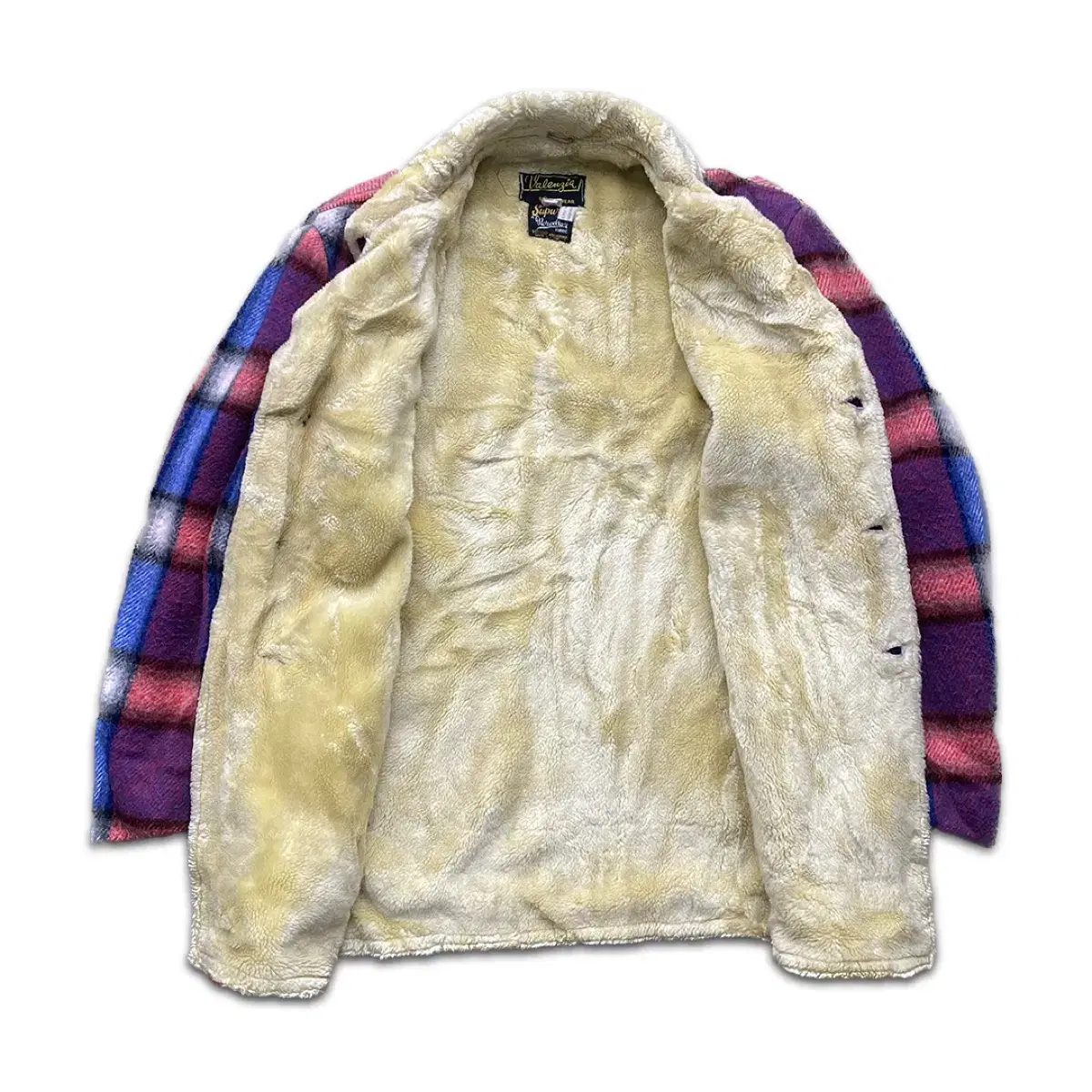 70s lumber shearling jacket