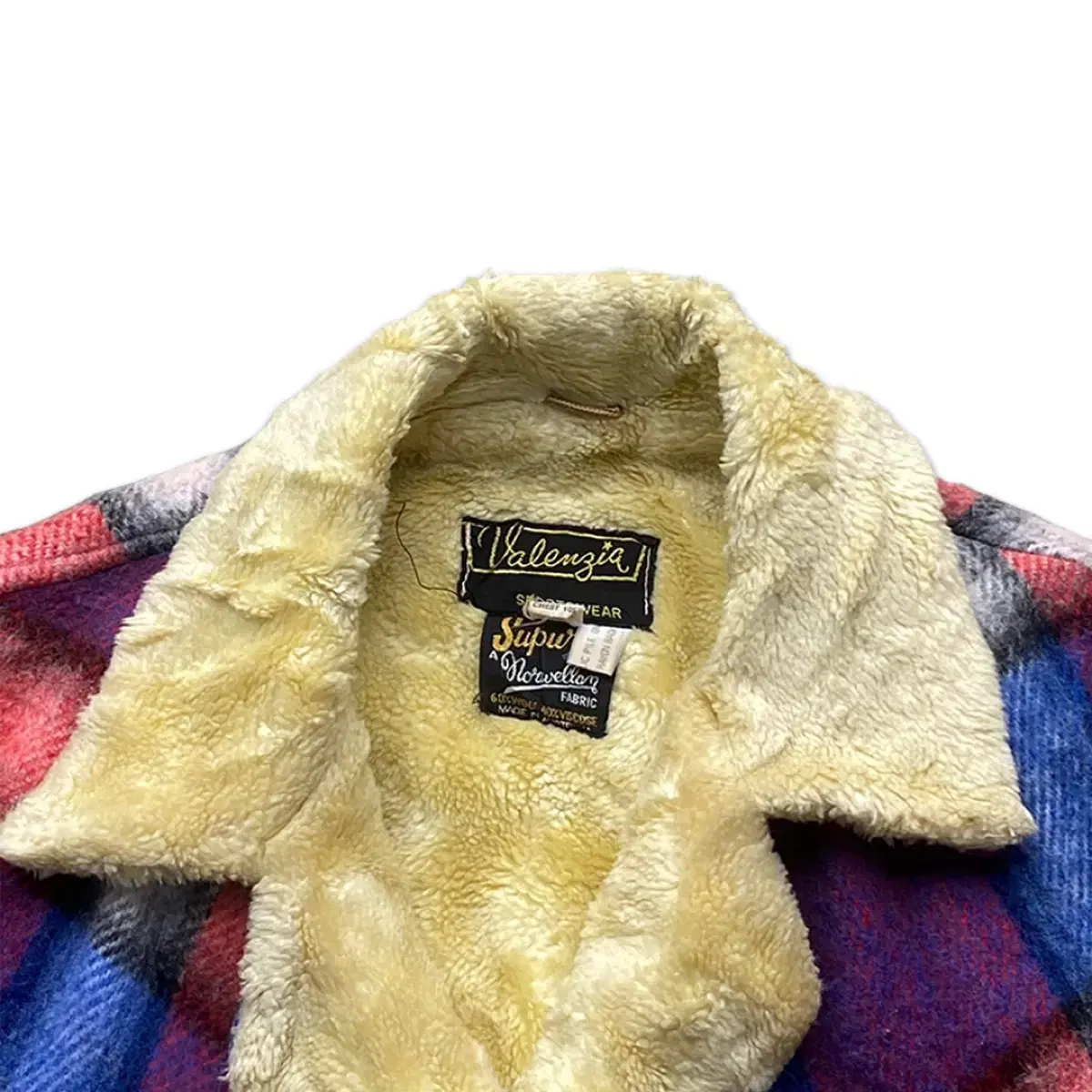 70s lumber shearling jacket