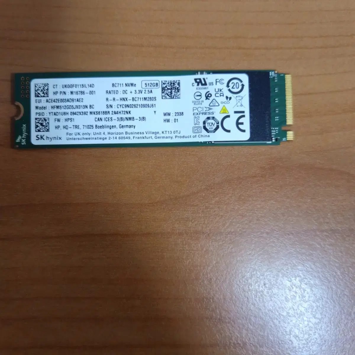 하이닉스 nvme 512g ssd