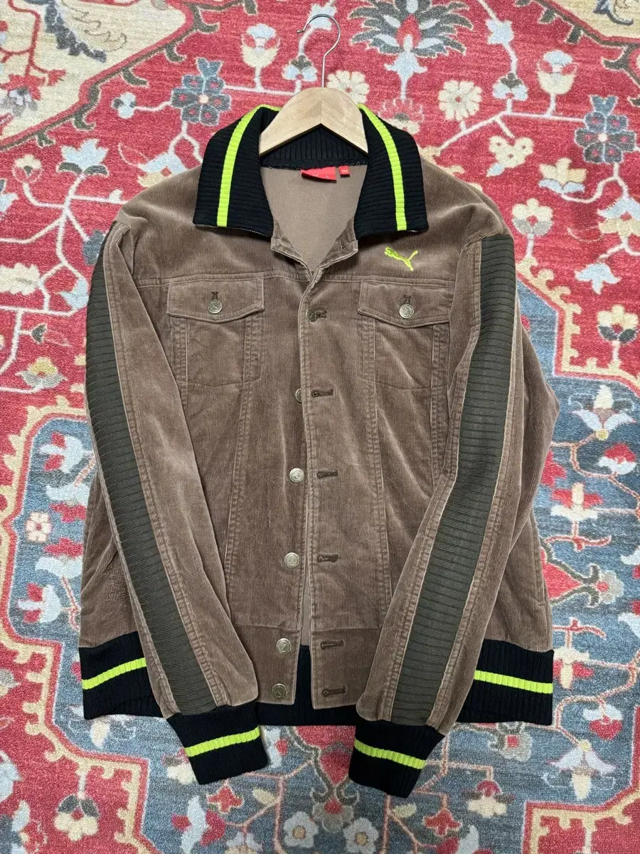 Vintage Puma Corduroy Trucker Jacket