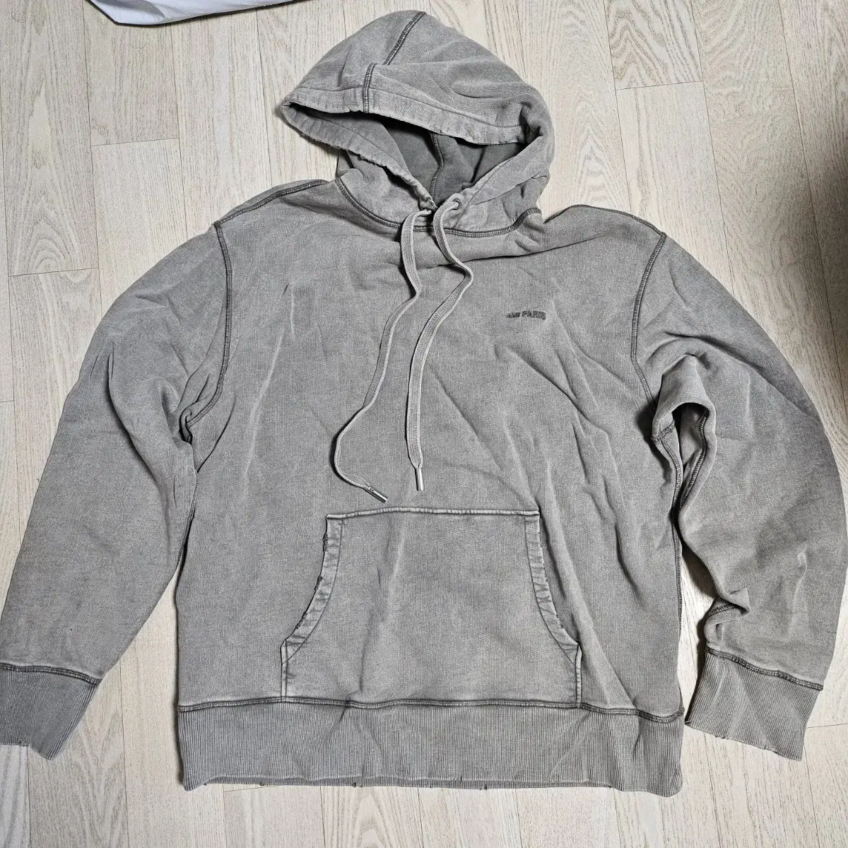 AMI Fadeout Vintage Wash Hoodie