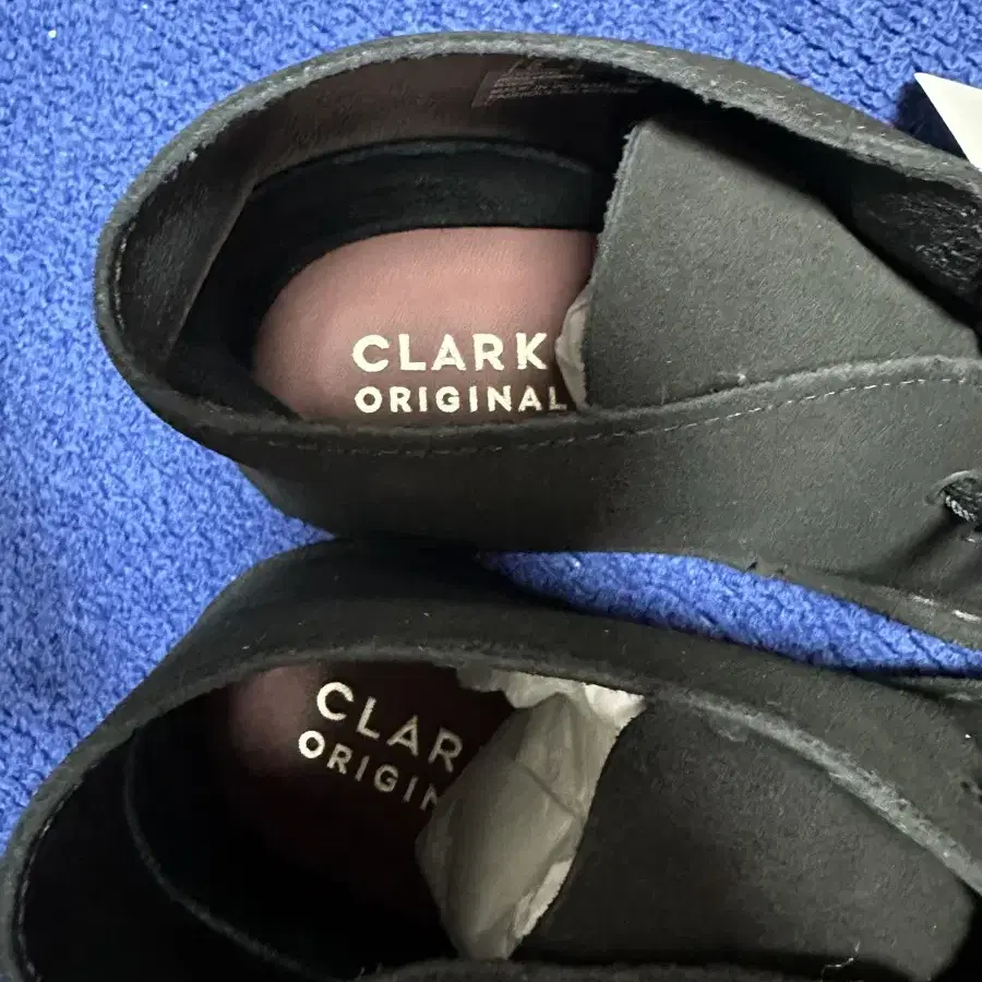 Clarks 클락스 데저트부츠 블랙 새상품 남성 UK6 사이즈