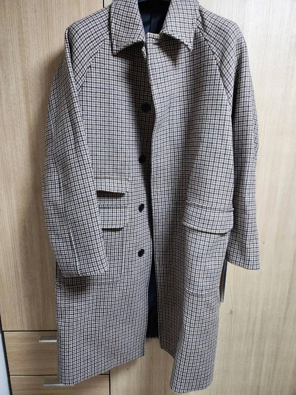 Artifacts Balmacan Coat L sells.