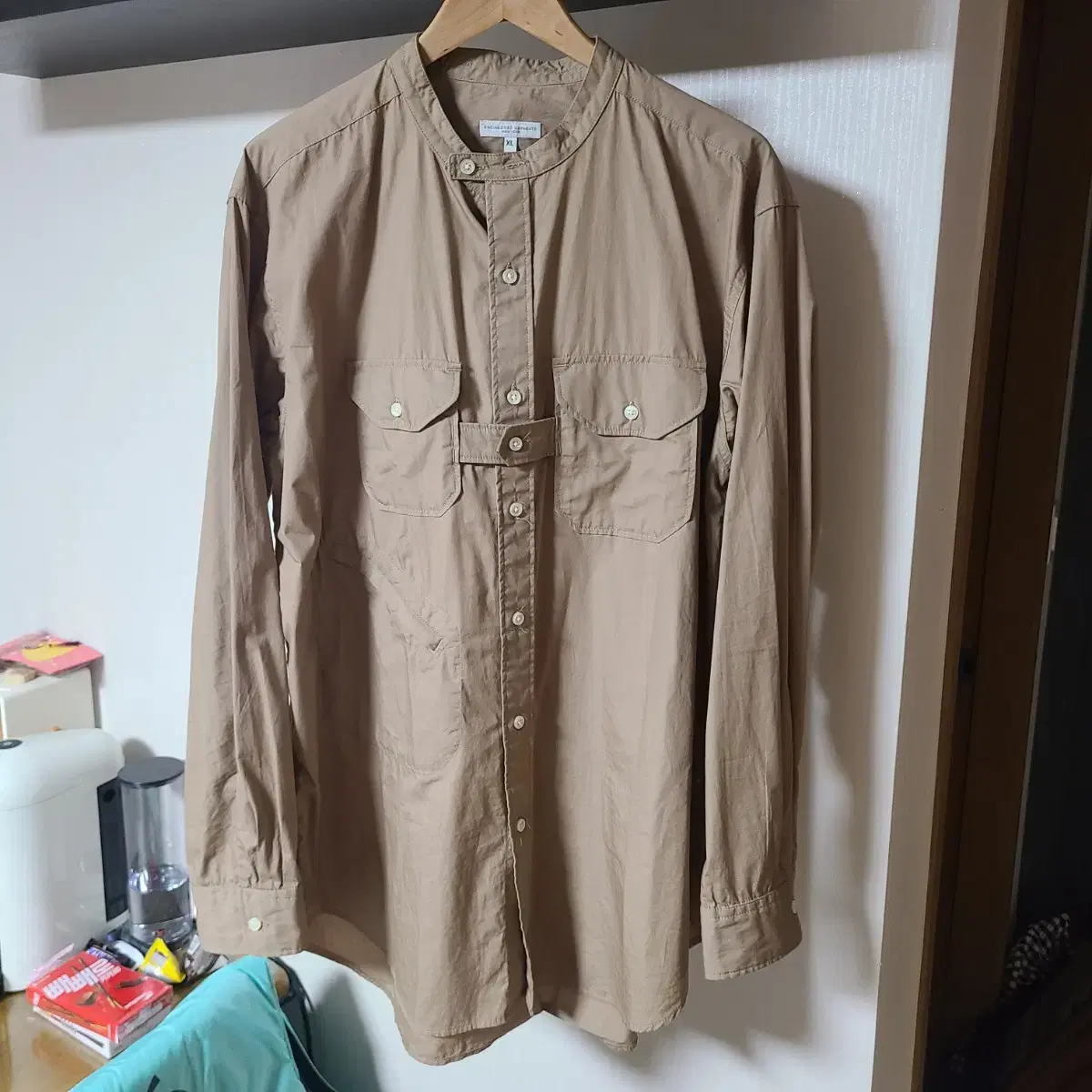 EngineeredGarments Banded Kara Shirt XL