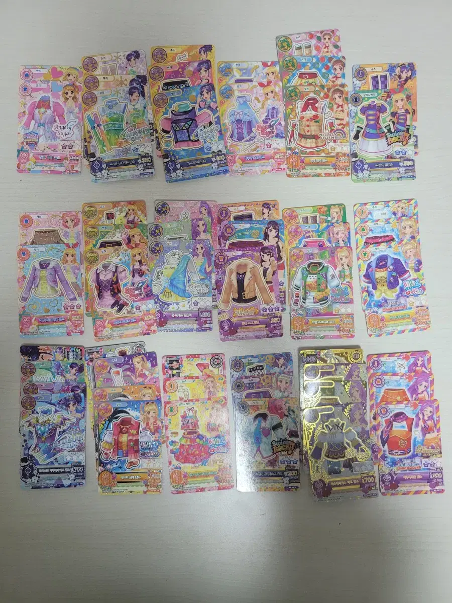 I.M. Star Aikatsu kard 122 copies bulk sold