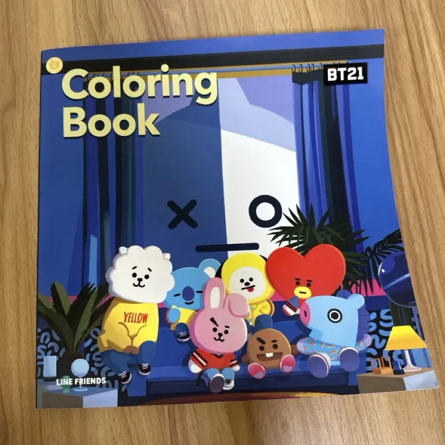 BTS BT21 coloring book 컬러링북