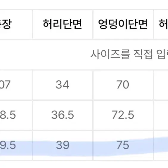 트리밍버드 프론트 요크 데님 바지 블랙 3사이즈