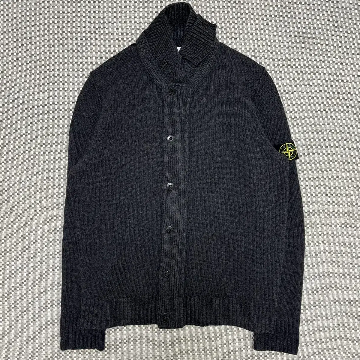 [XL]Stone Island Double Knit Zip Up