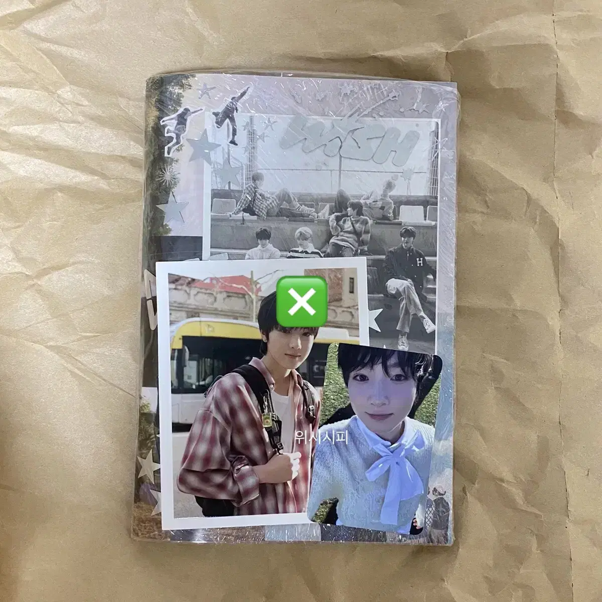 Sakuya Set nct wish wish photobook unsealed album photocard polaroid