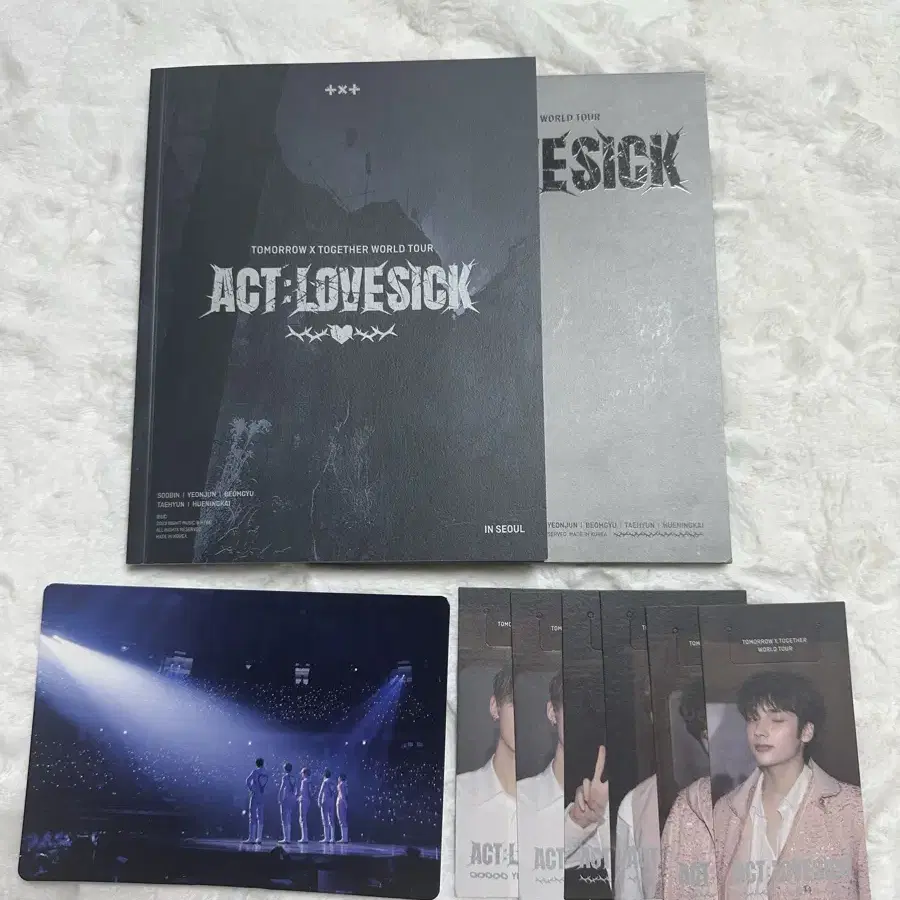 TXT ACT : LOVE SICK DVD 투바투 액트 럽식 디비디