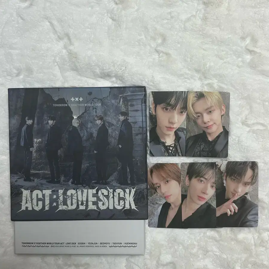 TXT ACT : LOVE SICK DVD 투바투 액트 럽식 디비디