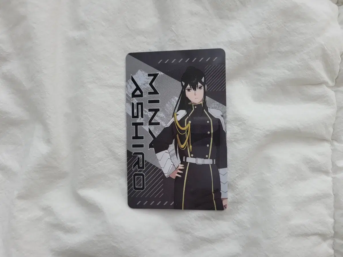 Kaiju No.8 Anime Shop Collaboration Trading PVC Card Ashiro Mina