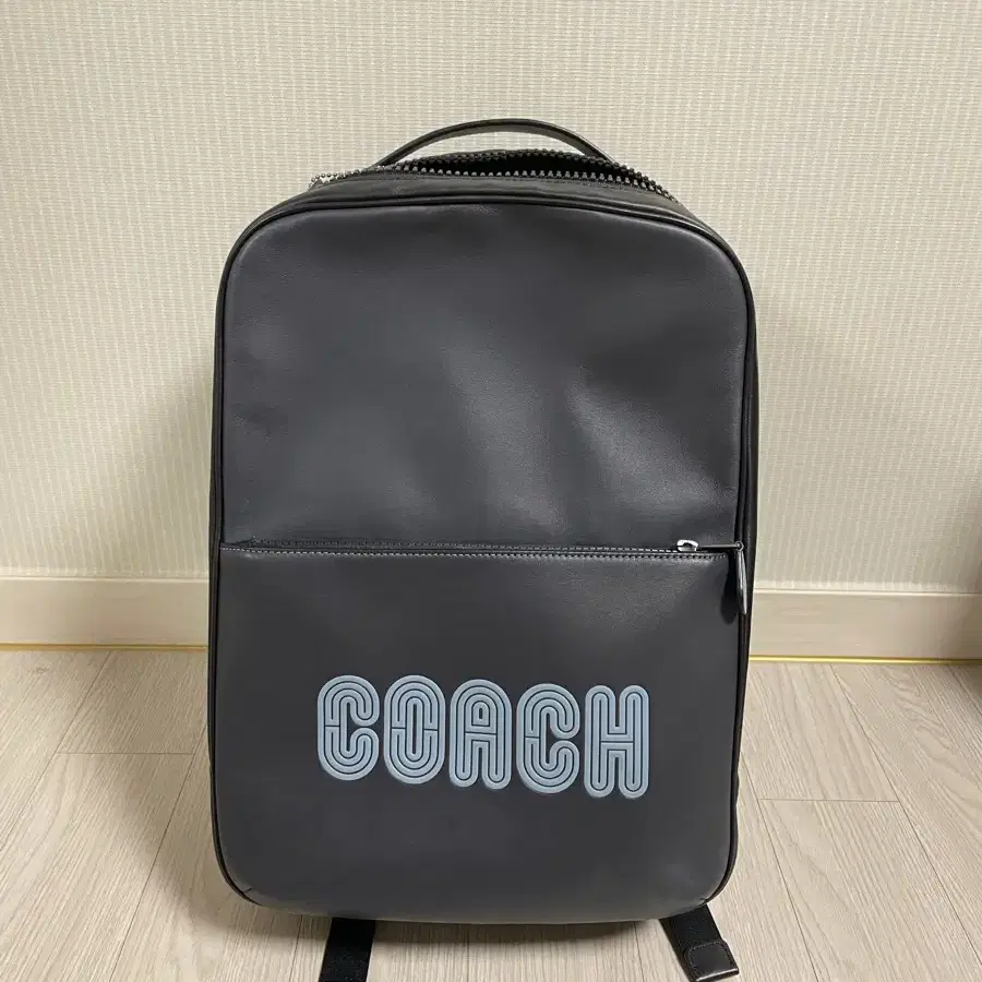 코치 백팩 COACH WESTWAY 백팩 컬러블록 미드나잇/블랙 가죽 w