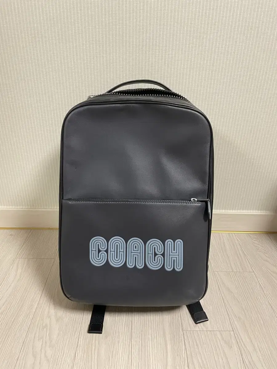 코치 백팩 COACH WESTWAY 백팩 컬러블록 미드나잇/블랙 가죽 w