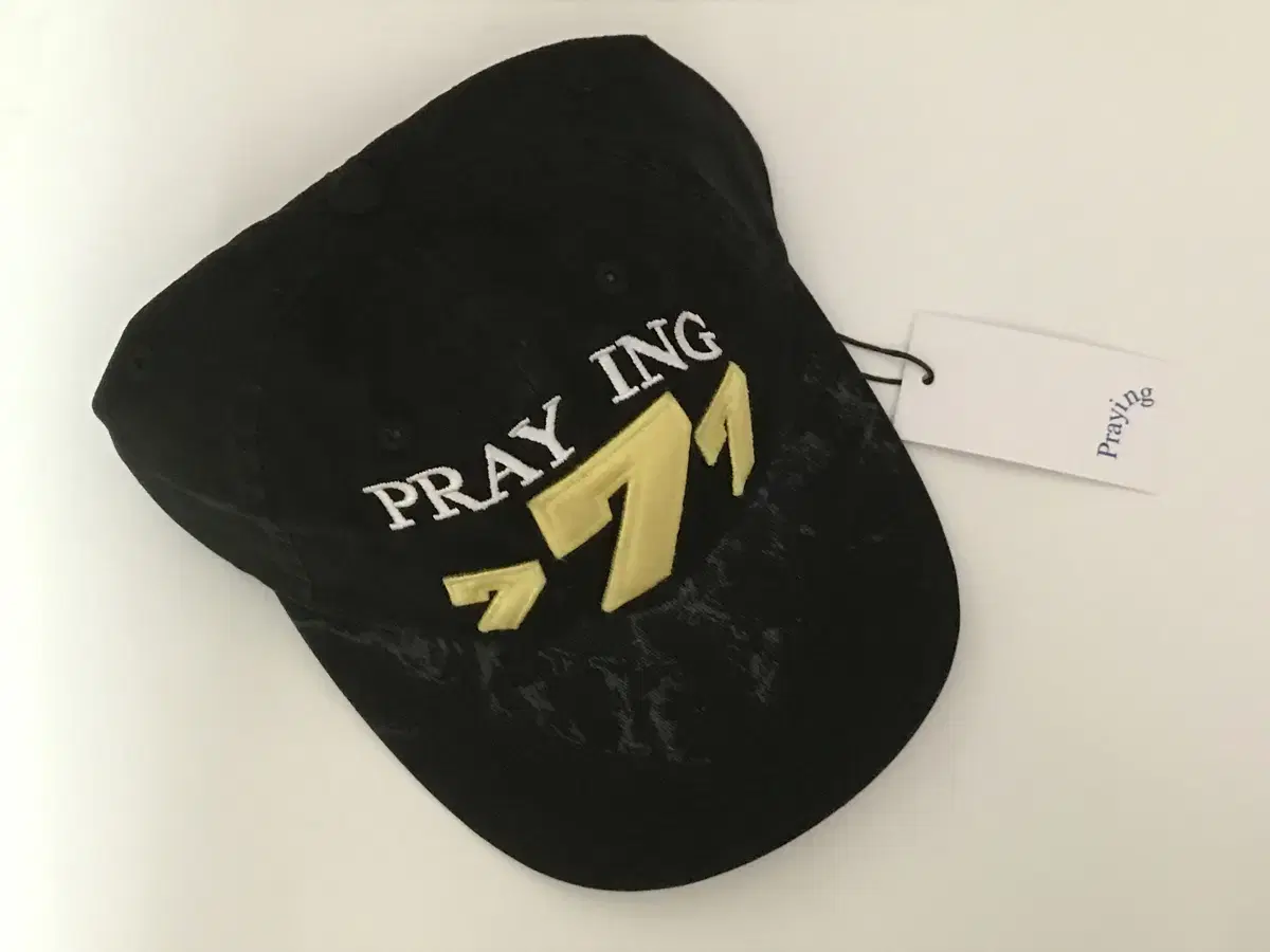 Praying 프레잉 777 볼캡 모자 블랙