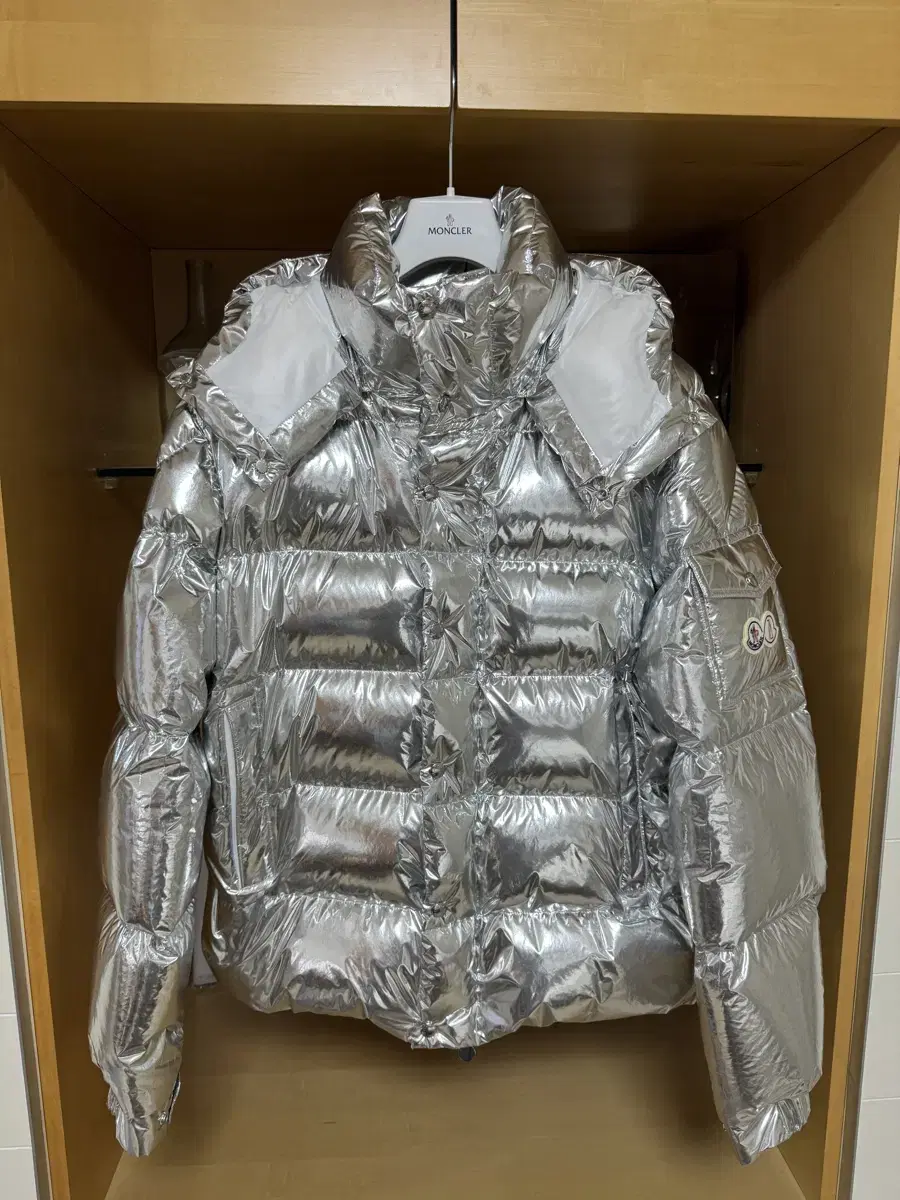 Moncler maya 70th Anniversary limited edition Silver