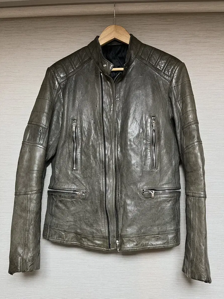 WooyoungMeXSolid Homme Leather Jacket