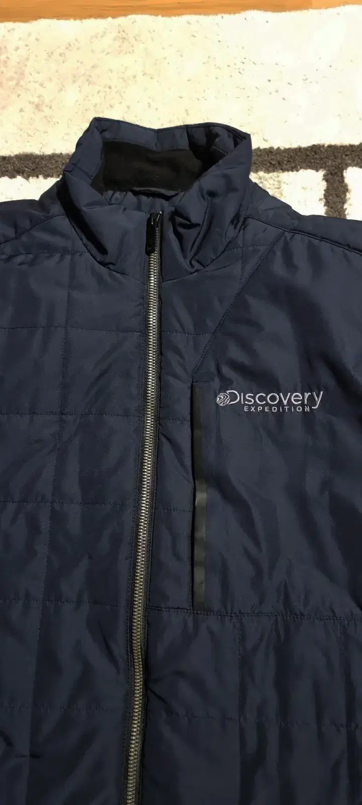 Discovery Quilted Lightweight Padded Jacket Deep Navy Size 100